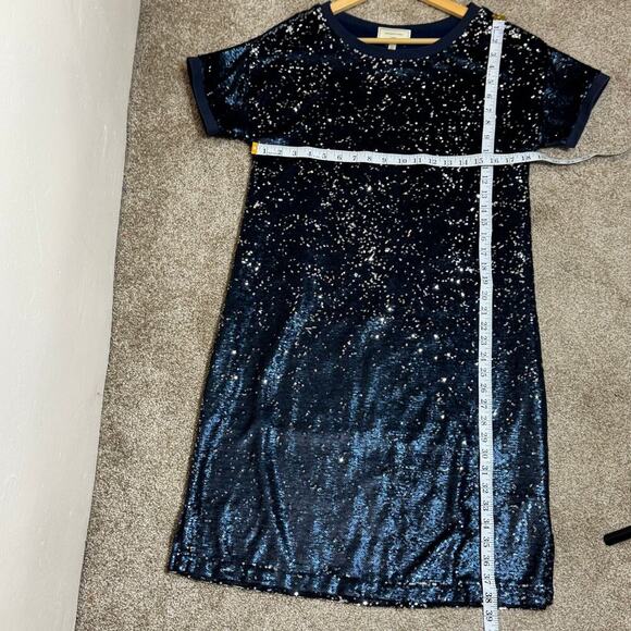 Anthropologie Moulinette Soeurs Interstellar Sequin Dress Women's Small - Picture 11 of 11